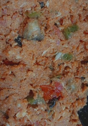 عکسی از دستور تخم مرغ گوجه