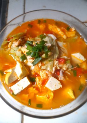 Foto resep Sup telur tomat