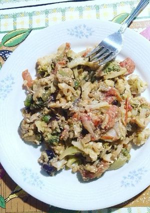 Una foto de Salteado de vegetales