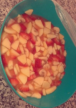 صورة لوصفة سلطة الفواكه salade de fruits