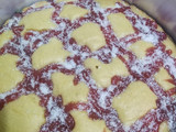 Torta matera con dulce de membrillo