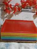 792. Kue Lapis Rainbow ll Kue Pepe