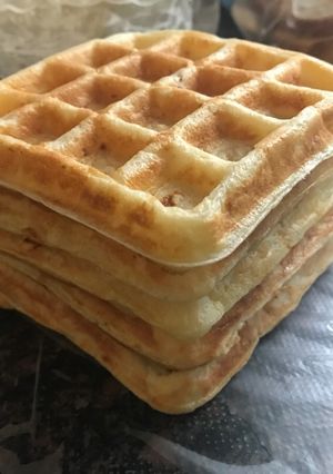 Una foto de Waffles de pollo sin tacc!