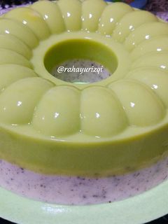 Foto resep Avocado Oreo Pudding (Puding Alpukat Oreo)