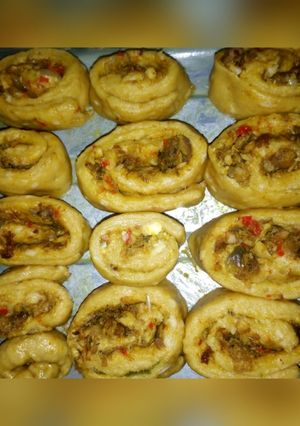 A picture of Meat roll.