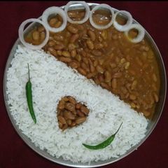 Rajma Chawal - Favourite Lunch A picture of Rajma Chawal - Favourite Lunch.