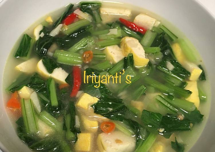 Cara Membuat Tumis Tahu Sawi Hijau Anti Gagal
