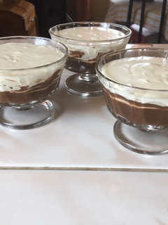 Una foto de Mousse de chocopalta Grez
