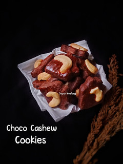 Foto resep Choco Cashew Cookies