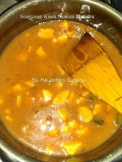 Foto resep Singkong Kuah Santan Mutiara