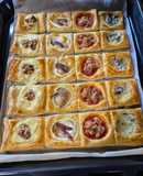 Canapés de aperitivo