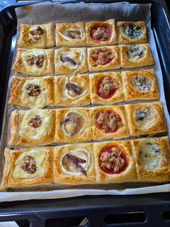 Una foto de Canapés de aperitivo