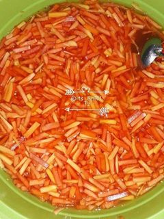 Foto resep Gohu Pepaya (Asinan Manado)
