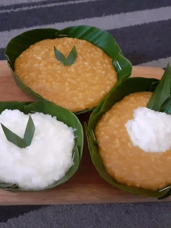 Langkah Gampang Menyiapkan Resep Bubur merah putih hemat gas yang Uenak Anti Ribet, Mantap