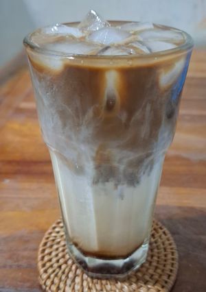 Foto resep Creamy Iced Palm Sugar Latte