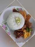 Ala Nasi Lemak (ala chef)