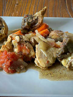 Una foto de Pollo rustido al estilo Ruscalleda