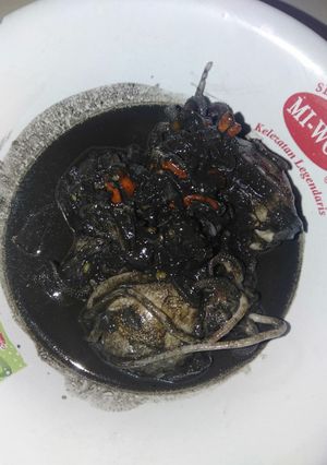Foto resep Sotong kuah hitam