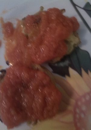 Una foto de Albóndigas de calabación