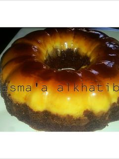 صورة لوصفة قدرة قادر..أو كيكة كريم كراميل