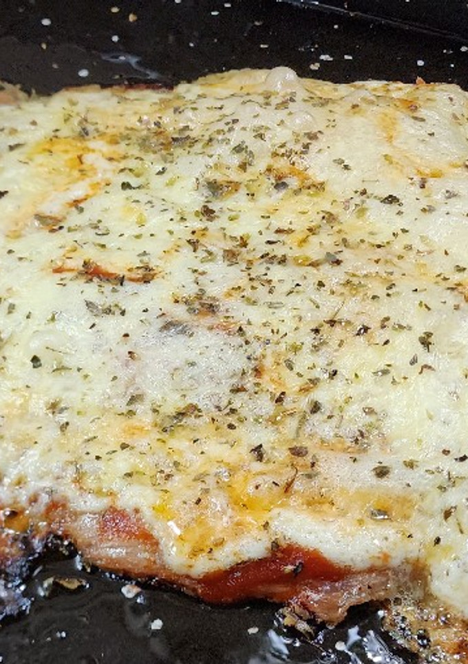 Una foto de Matambre de cerdo a la pizza 🐷🍕 súper tierno!