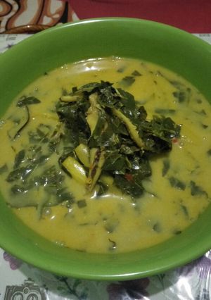 Foto resep Bobor daun singkong