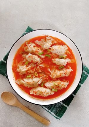 Foto resep Wonton Kuah Pedas