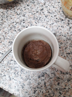 Una foto de Bizcochito de chocolate bajo en calorías