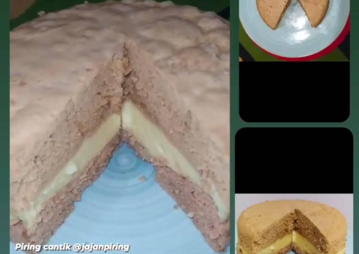 Mocca Choco Cheese Cake (Kukus)