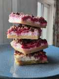 Keto Raspberry Cheesecake slice