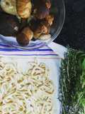 Tagliatelle ai funghi porcini dell'Etna