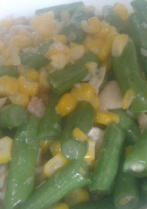 Foto resep Tumis buncis jagung