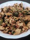 Brahmi  leaves and egg subji