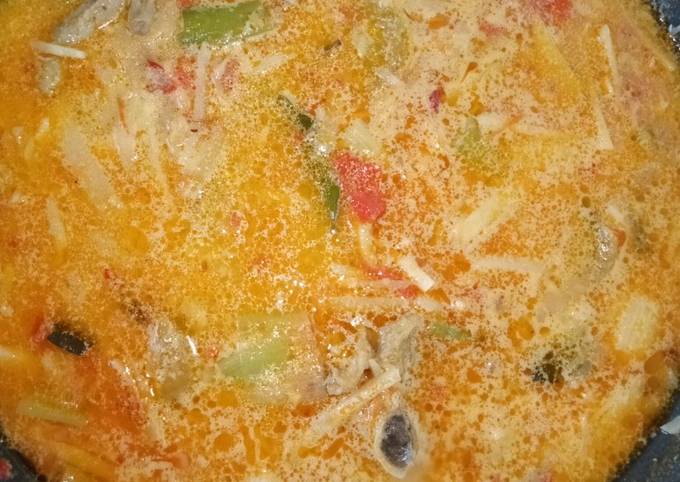 Resep: 15. Sayur Santan Rebung Ceker Ayam Ekonomis