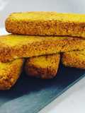 Bastoncini di ceci e zucca