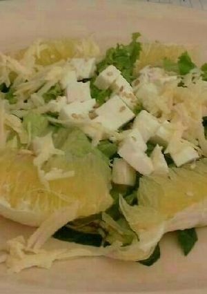 Una foto de Ensalada cítrica