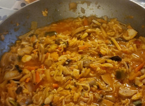 Foto de Caril de vegetais à oriental