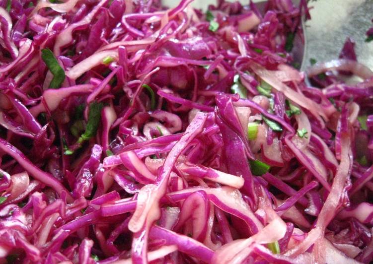 Firstborn's Favorite Crunchy Soy Slaw