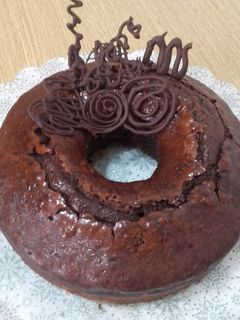 Una foto de Corona de chocolate