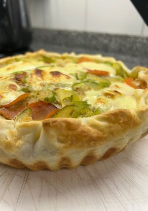 Una foto de Tarta de zucchini 🌱