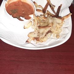 A picture of French fries.