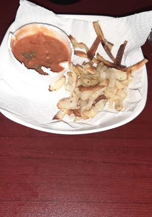 A picture of French fries.
