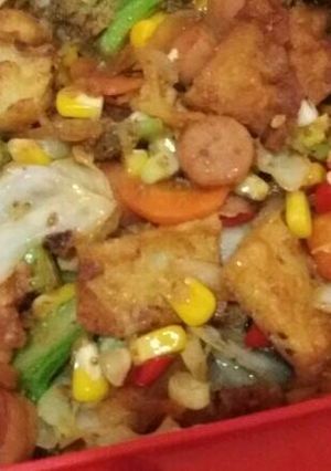 Foto resep Capcay sayur warna warni