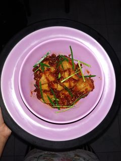 Foto resep 5. Bakso mercon daun jeruk