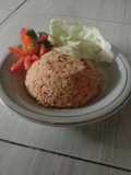 Nasi goreng ikan teri