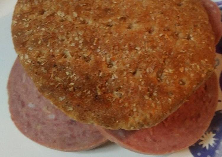 Simple Way to Prepare Ultimate Salami Flatbread Sandwich