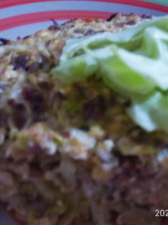 Una foto de Pastel de Repollo y carne