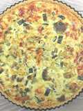 Quiche de brócolis vegana