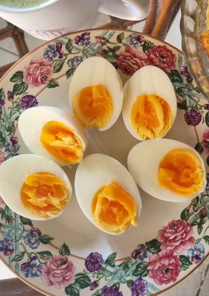 Foto resep Runny boiled egg