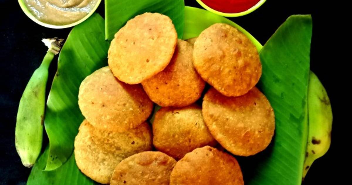 घर के बनाये easy and simple 6 कच्चे केले का मसाला कचौड़ी (kacche kele